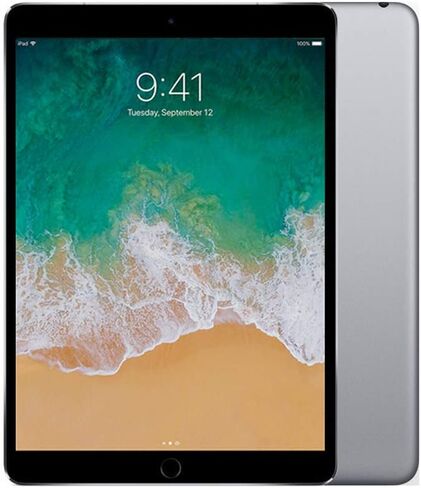 Apple iPad Pro 10.5in - 256GB Wifi - 2017 Model - Gray (Renewed) in Saudi Arabia