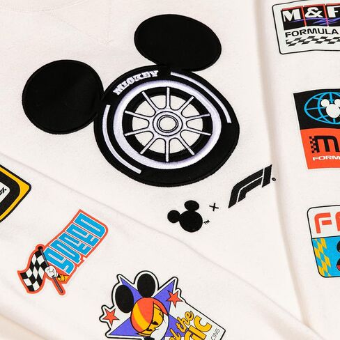 Formula 1 x Disney Unisex Mickey Mouse Wheel Crew Sweatshirt in Kuwait