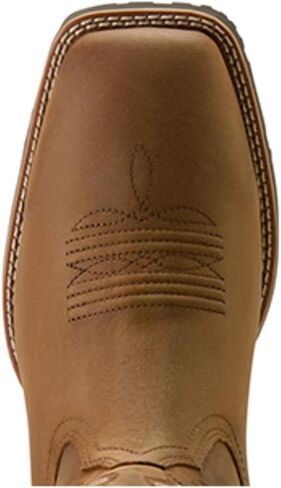 حذاء ARIAT رجالي Hybrid Ranchway مقاوم للماء ذو ​​أداء غربي بمقدمة مربعة واسعة بني - 9 D(M) US in Kuwait