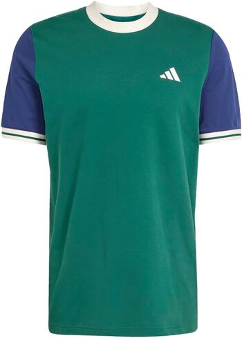 adidas Mens Heritage Crew Neck Short Sleeve Casual Tops Casual - Green in Kuwait