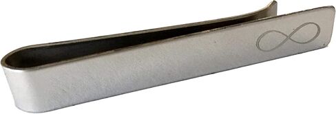 Father's Day Gift Infinity Tie Bar. Tie Clip with quote in Saudi Arabia