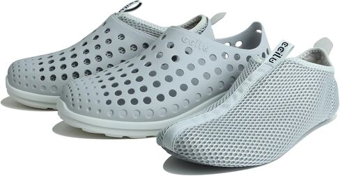 Ccilu GreenPlax Fish Women’s 3-in-1 Water Shoes, Lightweight, Breathable, Quick Dry, Non-Slip, Ventilated Slip-On, Beach Shoes in Saudi Arabia