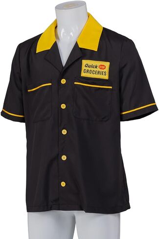 Men's Clerks 3 Cosplay Costume Shirt Clerk Jacket Randal Dante Jay Shirts Button Down Short Sleeves in Saudi Arabia
