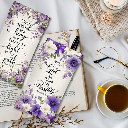 Eyeglasses Sunglasses Case PU Soft Squeeze Top Glasses Pouch for Women Men,Bible Floral Print Portable Anti Scratch in Saudi Arabia