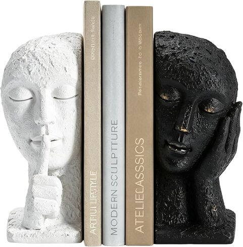 Blue Butterfly Bookends - Creative Book Stopper, Vintage Heavy Duty Book Ends, Decorative Bookends for Heavy Books in Kuwait