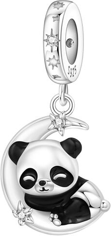 925 Sterling Silver Charms for Bracelets and Necklaces Butterfly Sun Moon Lucky Charm Beads Pendant Jewelry for Woman Mom in Kuwait
