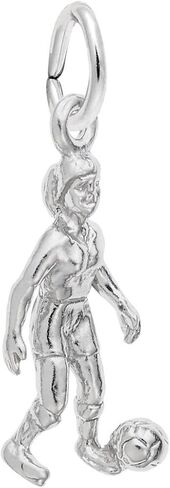 Rembrandt Female Soccer Player Charm in Kuwait