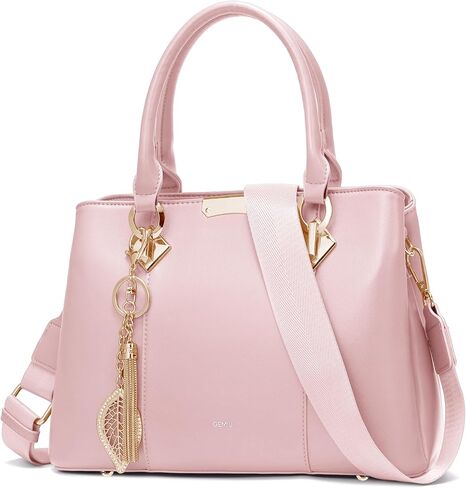 GEMIU Leather Purses and Handbags for Women, Shoulder Crossbody Satchel Top Handle Handbag Medium Roomy Purse in Kuwait