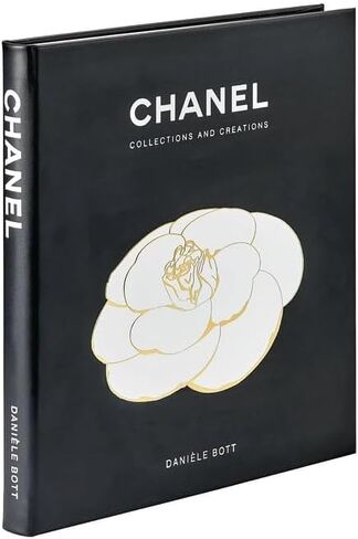 Graphic Image Chanel Collections and Creations - Leather Bound Book Black - Fine Collectible Edition - Made in USA Quality Leather - Made in USA in Kuwait
