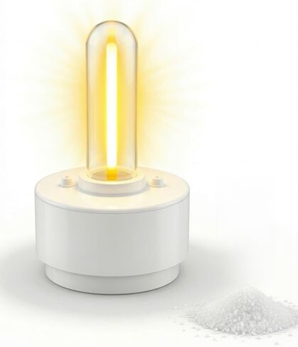 Battery-Free Salt Water Emergency Light - Instant On with Salt & Water, Portable Waterproof Survival Lantern for Camping, Power Outages, Hurricanes & Outdoor Adventures in Kuwait