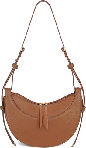 GEMIU Faux Leather Crescent Crossbody Bag Half Moon Shape Shoulder Bag Trendy Crossbody Purse Hobo Saddle Handbag in Kuwait