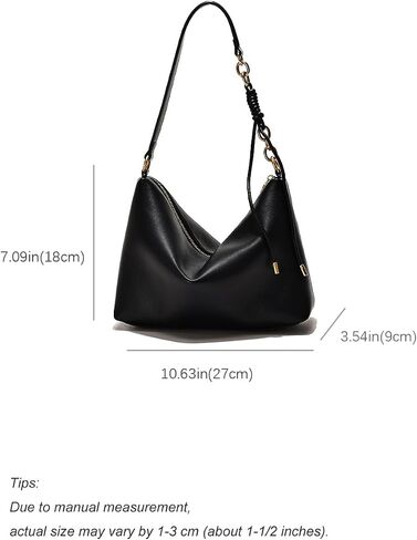Small Shoulder bag For Women Soft Vegan Leather Handbag Cute Hobo Purse Crossbody with Adjustable Strap in Saudi Arabia