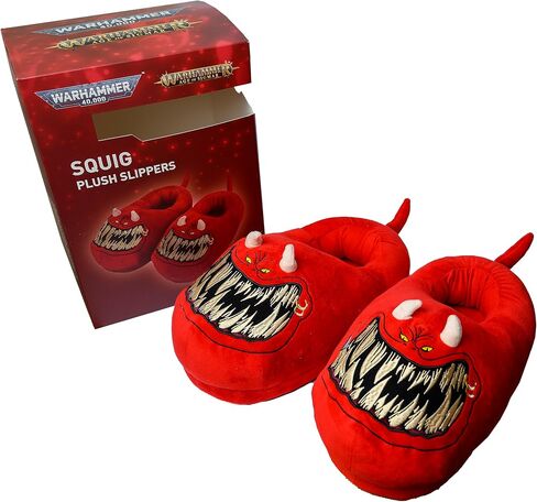 Warhammer 40,000: Red Squig Slippers in Kuwait