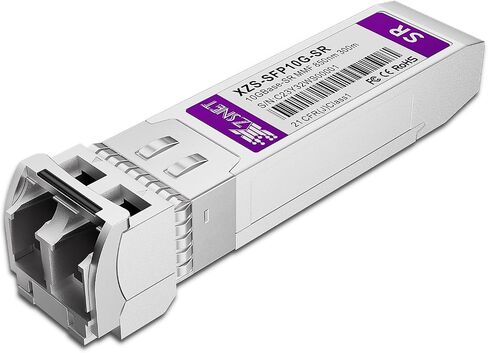 10GBASE-LR SFP+ Transceiver, 10G SFP+ to LC Single Mode Fiber Module Compatible for Cisco SFP-10G-LR, Ubiquiti UniFi UF-SM-10G, Mikrotik S+31DLC10D, Meraki, Netgear, D-Link and More, 1 Pack in Kuwait