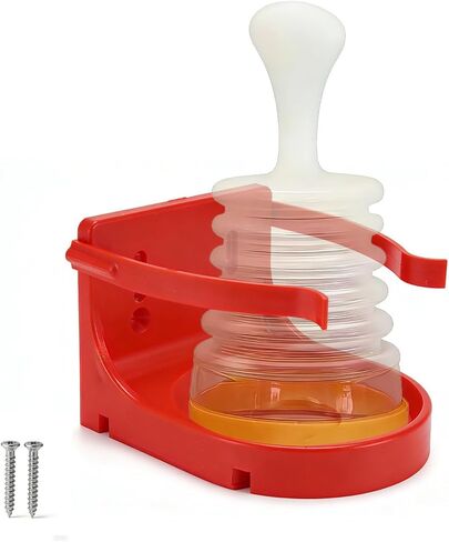 First Aid Equipment Wall Mount (Device NOT Included) – Compatible with LifeVac Choking Rescue Device, Built-in Mask Holder, Quick Access, Space-Saving, Easy Installation in Saudi Arabia