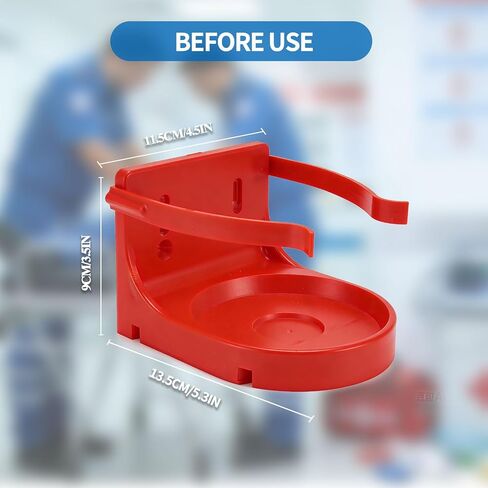 First Aid Equipment Wall Mount (Device NOT Included) – Compatible with LifeVac Choking Rescue Device, Built-in Mask Holder, Quick Access, Space-Saving, Easy Installation in Saudi Arabia