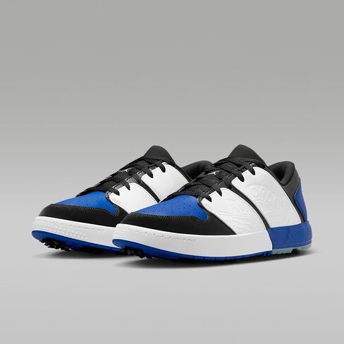 Jordan NU Retro 1 G Golf Shoes (Black/White/Sport Royal) Size 10 in Kuwait