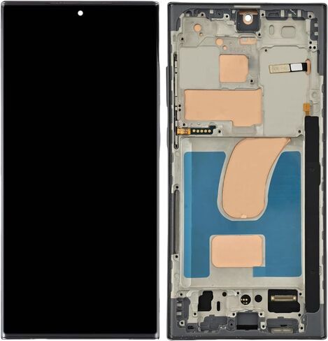 【Only for US Version】 AMOLED for Samsung Galaxy S23 Ultra 5G Screen Replacement with Frame for Samsung S23 Ultra SM-S918u S918a S918w LCD Display digitizer Touch Screen Assembly 6.8 Inch Lavender in Kuwait