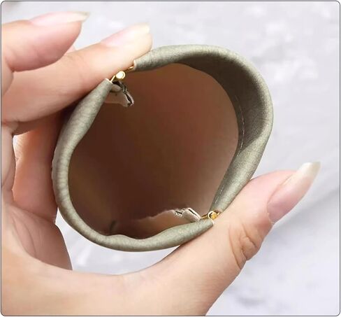 حقائب النظارات الشمسية، 4 قطع حافظة زجاجية جلدية ناعمة مقاس 7.1 بوصة × 3.5 بوصة، حقيبة إغلاق أوتوماتيكية للمنزل والسفر والسيارة in Kuwait