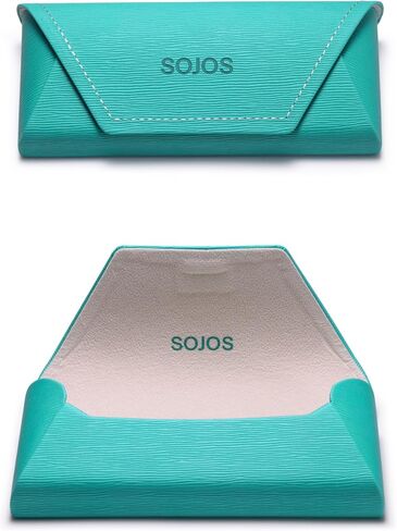 SOJOS Soft Sunglasses Case Women Men Portable Travel Sunglass Pouch Protective Glasses Bag Universal Fit for Eyewear SA524 in Kuwait