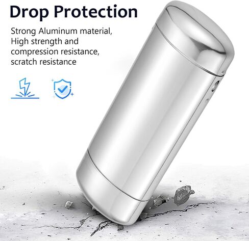 Aluminum Sunglass Case Ultra Slim Hard Shell Eyewear Organizer Travel Glasses Holder Protective Metal Case for Reading and Sunglasses in Kuwait