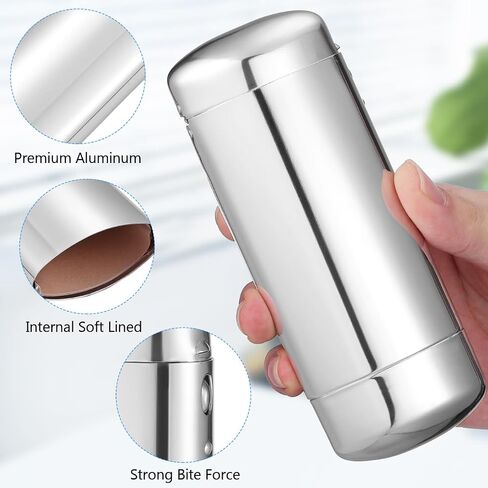 Aluminum Sunglass Case Ultra Slim Hard Shell Eyewear Organizer Travel Glasses Holder Protective Metal Case for Reading and Sunglasses in Kuwait
