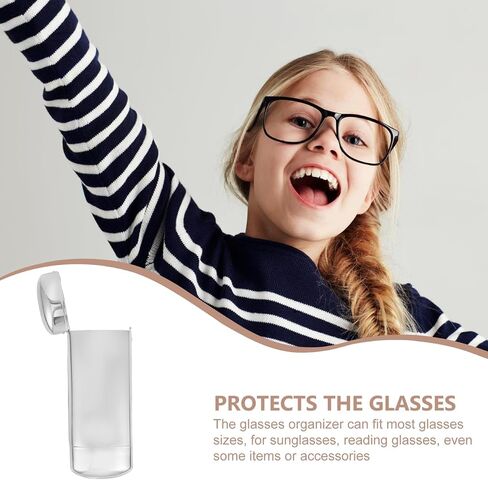 Aluminum Sunglass Case Ultra Slim Hard Shell Eyewear Organizer Travel Glasses Holder Protective Metal Case for Reading and Sunglasses in Kuwait