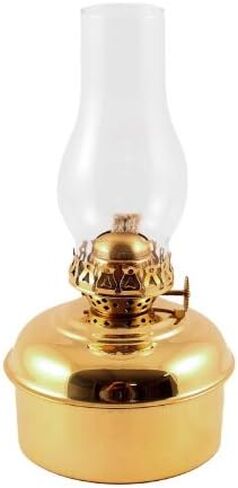 Oil Lamps - Brass Dorset Table Lamp (8", Brass) in Saudi Arabia