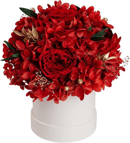 ROSEROSE Preserved Flowers for Delivery Prime,Forever Flowers Bouquet with Gift Box, Eternal Real flowers Gifts for Women,Christmas,Valentine's Day,Anniversary,Birthday for Her (Champagne) in Saudi Arabia