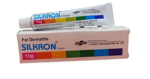 Silkron Cream For Dermatitis ItChing Seven Color Cream 0.35 oz - Thuoc Bay Mau (Kem Boi Da 7 Mau) 10g in Kuwait