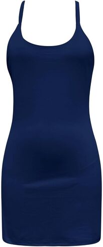 Romper Dress with Shorts Underneath Women Summer Athletic Dress Plus Size with Built in Bra Workout Tennis Dresses in Saudi Arabia