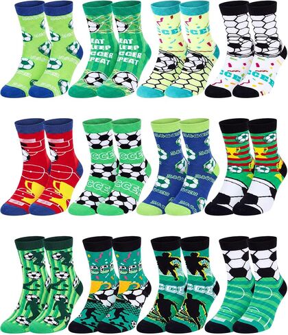4 Pack Bingo Socks Bingo Game Gifts Novelty Crew Cotton Socks Prizes for Seniors Mom Grandma Dad (Short) in Kuwait