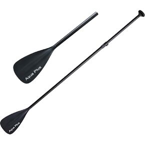 مجداف Aqua Plus 3 قطع للوحة التجديف SUP (أسود، 65-82 بوصة) in Kuwait