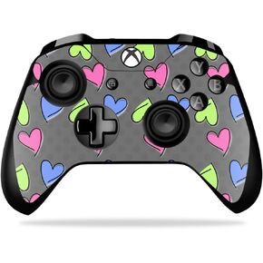 MightySkins Skin Compatible with Microsoft Xbox One X Controller - Girly | Protective, Durable, and Unique Vinyl Decal wrap Cover | Easy to Apply, Remove, and Change Styles | Made in The USA