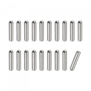 uxcell 2x30mm Dowel Pins, 20pcs 304 Stainless Steel Round Head Flat Chamfered End Dowel Pin Bunk Bed Pins Shelf Pegs Support Shelves Fasten Elements