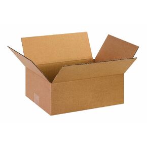 Aviditi 13 x 10 x 5 Corrugated Cardboard Boxes, Flat 13"L x 10"W x 5"H, Pack of 25 | Shipping, Packaging, Moving, Storage Box for Home or Business, Strong Wholesale Bulk Boxes
