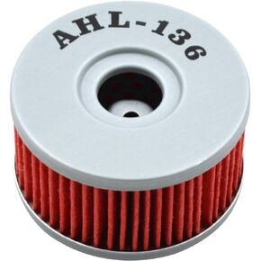 AHL 136 Oil Filter for Suzuki GZ250 Marauder 250 1999-2010 GN250 250 1982-2000 DR250 250 1982-1983 1985 SP250 250 1982-1985 SP400T SP400 T 400 1979-1982,Sg350 350 1991-1992,Dr250 250 1982-1999