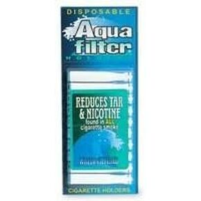 Aqua Filter, Nicotine & Tar Filtered Disposable Cigarette Holders - 10 ea in Saudi Arabia