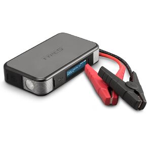 Type S 1000A Car Battery Jump Starter 12V 6L Gas 3L Diesel with LCD Display, Car Jumper Starter Portable Charger 10,000 mAh USB-C Power Bank, Emergency Hazard Lights, UL Listed - Black