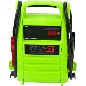 Schumacher DSR141G - ProSeries Jump Starter - 12V 2000 Peak Amps Portable Car Jump Starter in Limited Edition Green - Jumper Cables with Battery Pack - 500 cranking amps, 325 Cold cranking amps
