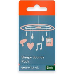 Yoto Sleepy Sounds Pack – 4 Kids Audiobook Cards for Use with Yoto Player & Mini All-in-1 Audio Player, Screen-Free Listening with Relaxing White Noise Sound Effects for Naptime Bedtime & Winding Down in Kuwait