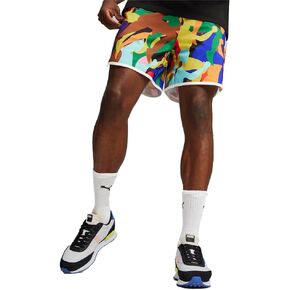 PUMA Men's Classics Love Marathon 6" Woven Shorts