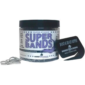 Healthy Haircare Product-Super Bands- Grey 1/4 Pound