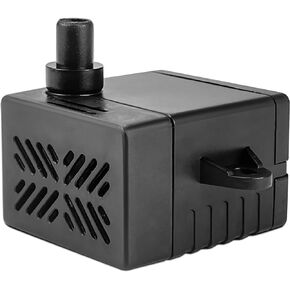 80GPH 5W Small Water Pump for Fountains: Low Noise, Compact, and Convenient Design for Small aquariums, fish tanks, pet water dispensers, desktop fountains, and other similar equipment