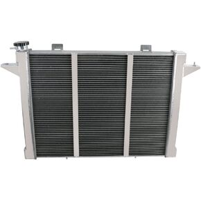 KUUHLERSAT Radiator for 1989-1993 Dodge D250 D350 W250 W350 Base 5.9L Cummins Diesel, 3 Row Aluminum Radiator