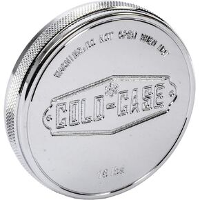 COLD CASE RADIATORS Radiator Cap Billet Polished, Silver (RC100)
