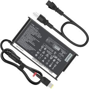 محول كمبيوتر محمول تيار متردد 170 واط لجهاز Lenovo ThinkPad P50 P51 P52 W540 W541 P15v P16v T15p، لـ Legion Y7000 Y540 Y545 Y720 Y730 20V 8.5A ADL170SCC3A محول إمداد الطاقة لشاحن الكمبيوتر المحمول