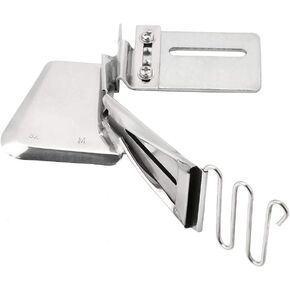 Sewing Machine, Adjustable Double Fold Right Angle Bias Set for Industrial Sewing Machine Flat Seam Folder Binding Attachment Tape
