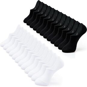 IDEGG No Show Socks Womens and Men Low Cut Ankle Short Anti-slid Athletic Running Novelty Casual Invisible Liner Socks