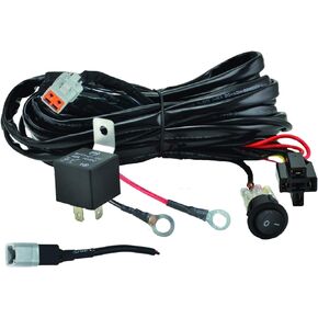HELLA 357211001 ValueFit Single Light Wiring Harness , Black